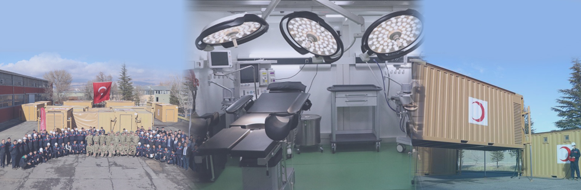  Los productos de la Üzümcü se utilizan en los hospitales móviles de TAF.