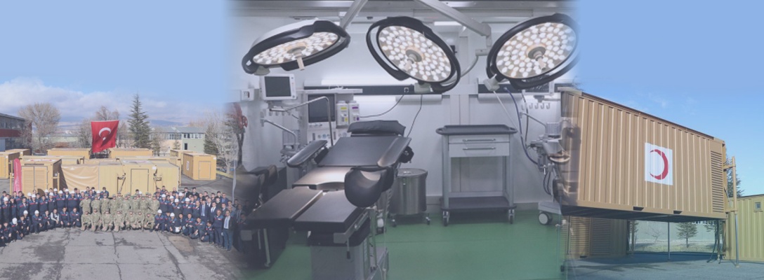 Üzümcü Products Are to Used in TAF's Mobile Hospitals.