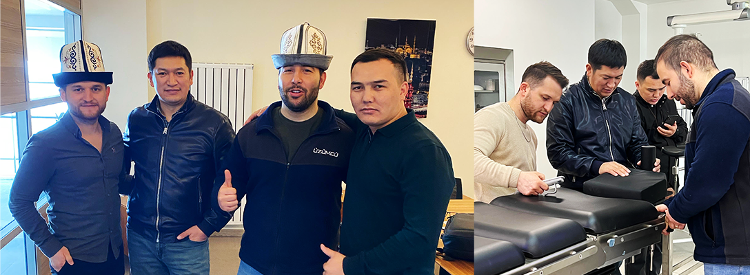 Hemos ofrecido formación técnica de posventa a nuestro distribuidor de Kirguistán.